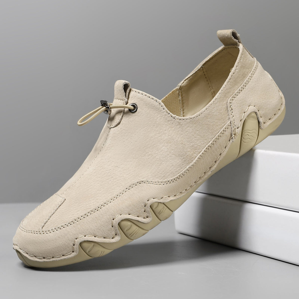 Henrik – Scarpe basse ergonomiche in similpelle da uomo