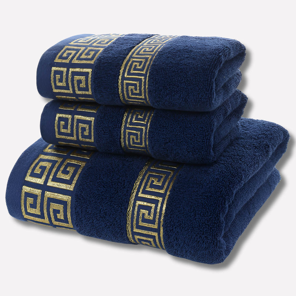 Athena – Set di 2 teli bagno in cotone