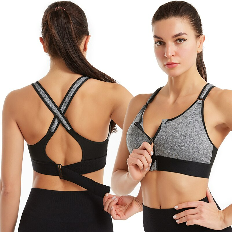 Reggiseno sportivo comfort da donna, confezione da 2