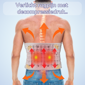 Fascia lombare ergonomica regolabile