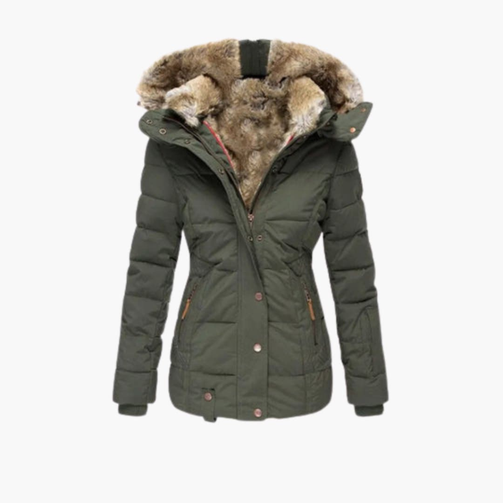 Giacca con superficie goffrata da donna
