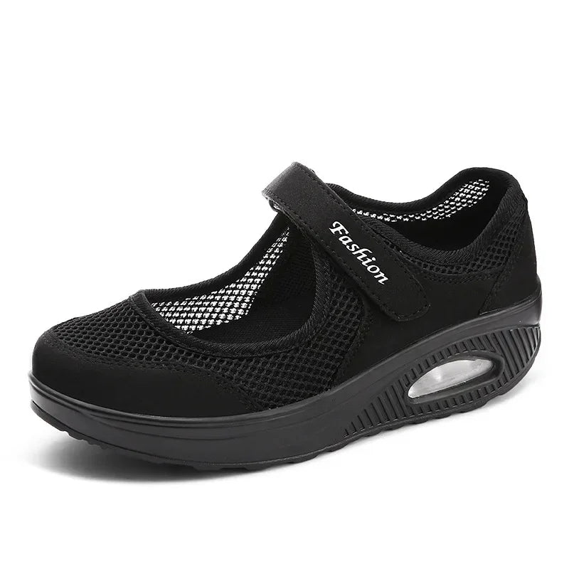 Scarpe slip-on ergonomiche in mesh traspirante