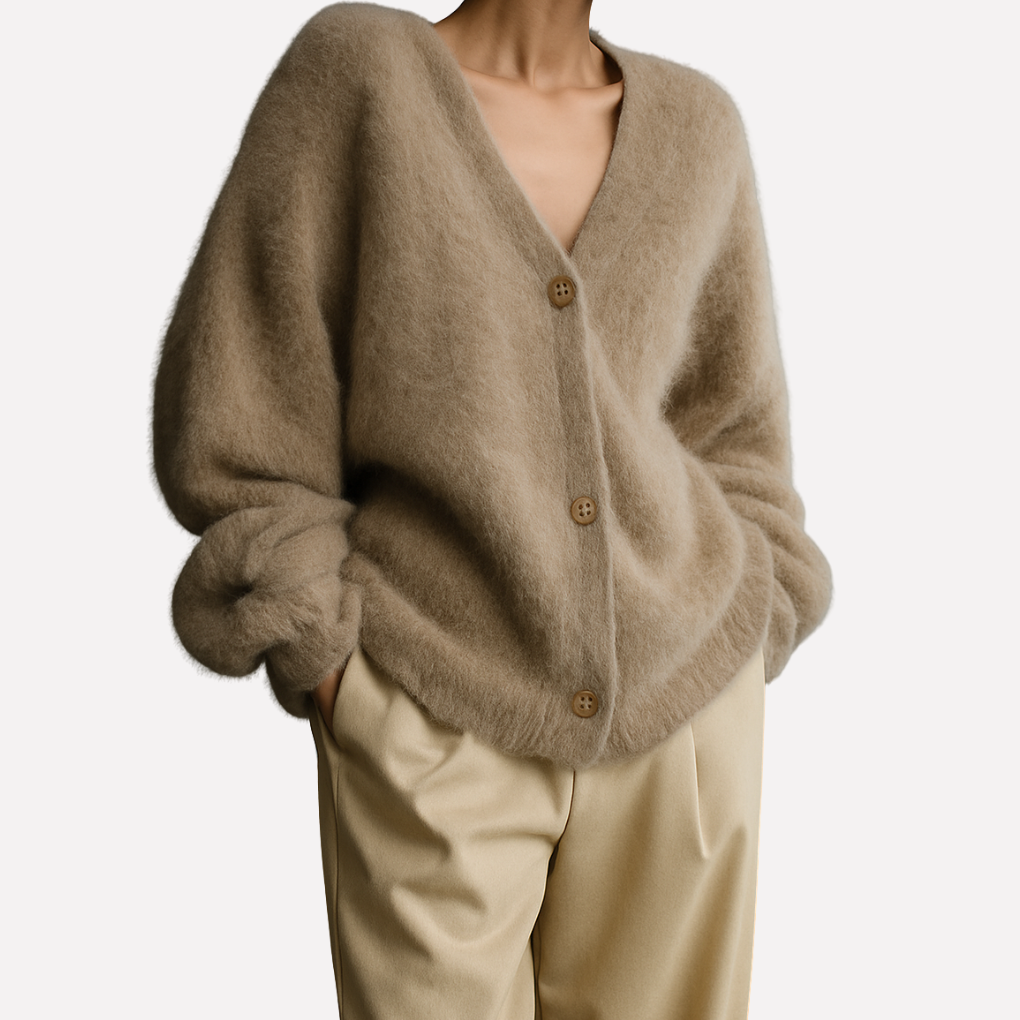 Maglione classico in maglia da donna