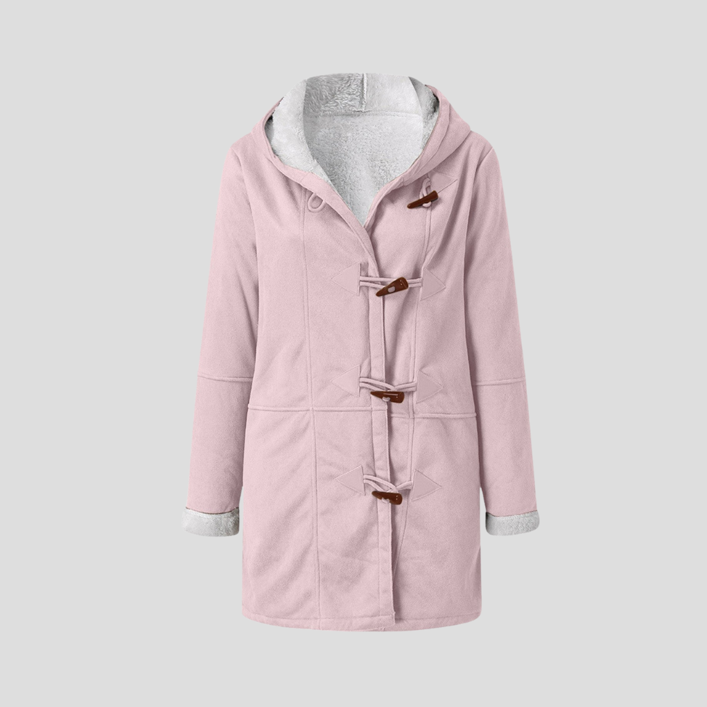 Giacca foderata con collo alto da donna