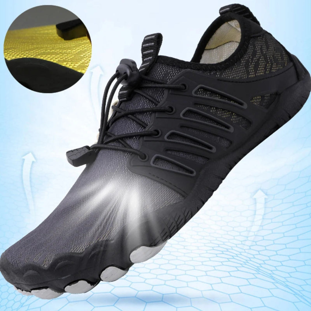 Scarpe barefoot con suola flessibile