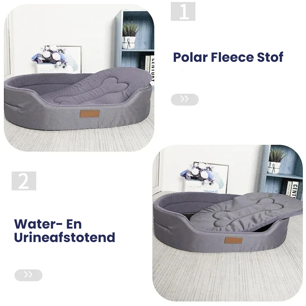 Cuccia per cani idrorepellente con fondo antiscivolo