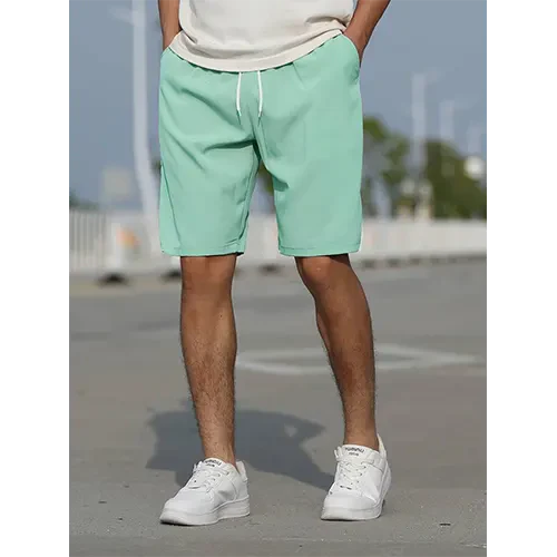 Shorts estivi a vita alta da uomo