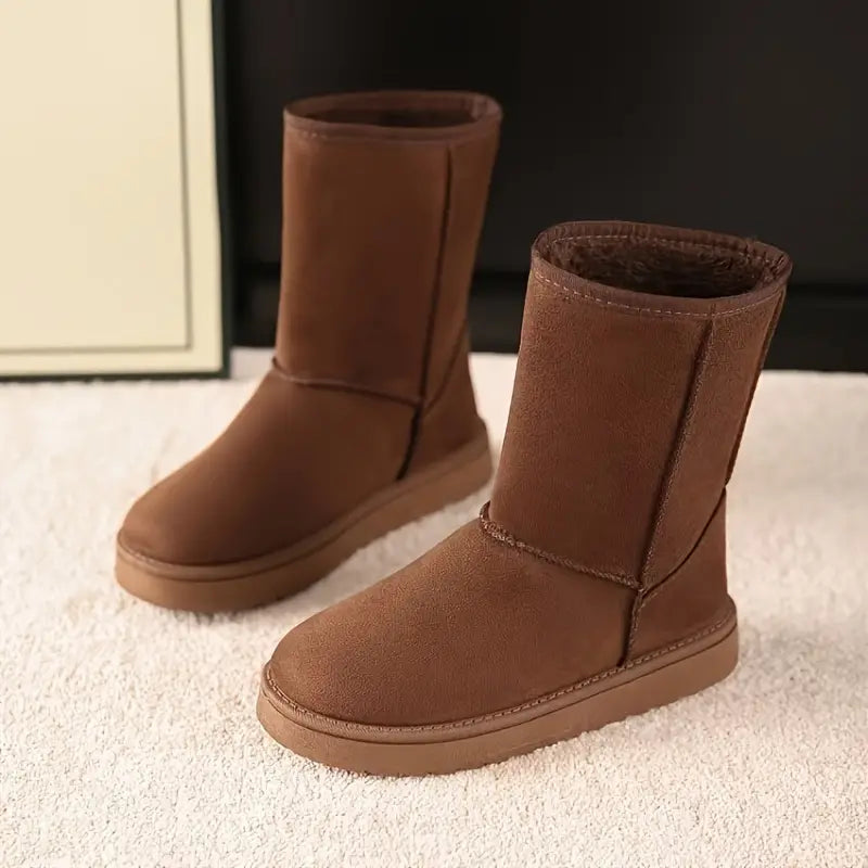 Stivaletti slip-on in similpelle da donna