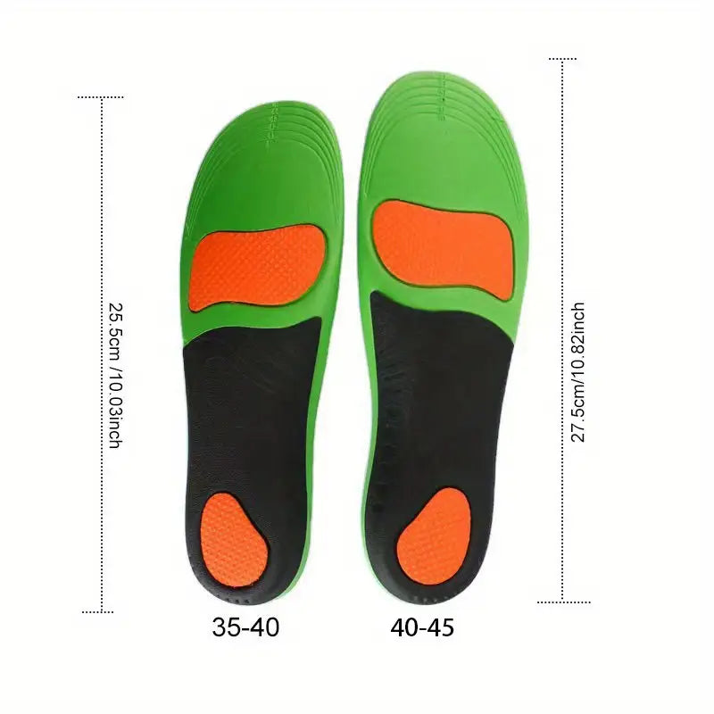 Solette ergonomiche con supporto per l'arco plantare