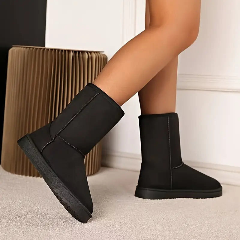 Stivaletti slip-on in similpelle da donna
