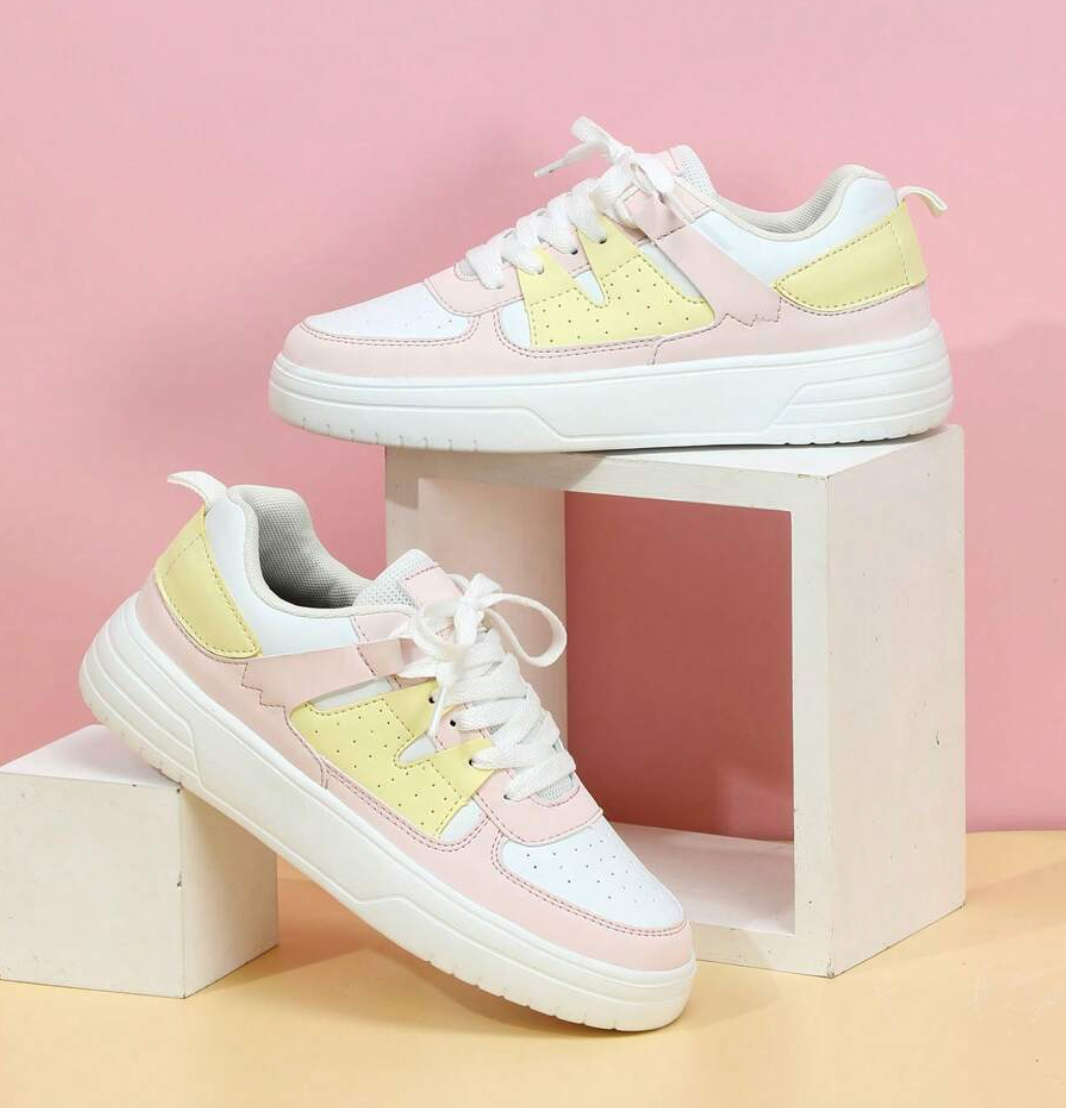 Sneakers slip-on in mesh traspirante da donna