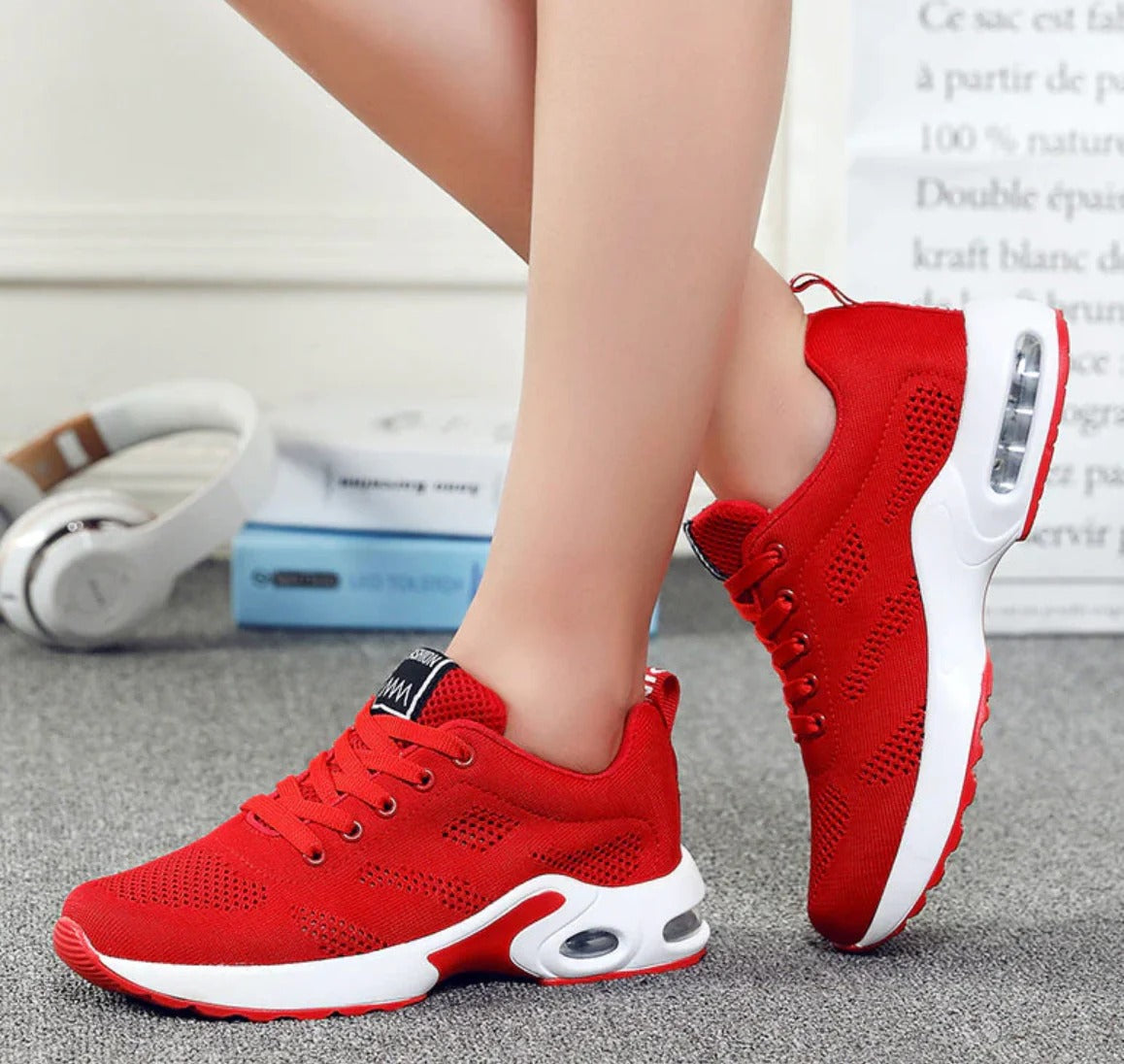 Scarpe Mary Jane ergonomiche con chiusura a strappo da donna