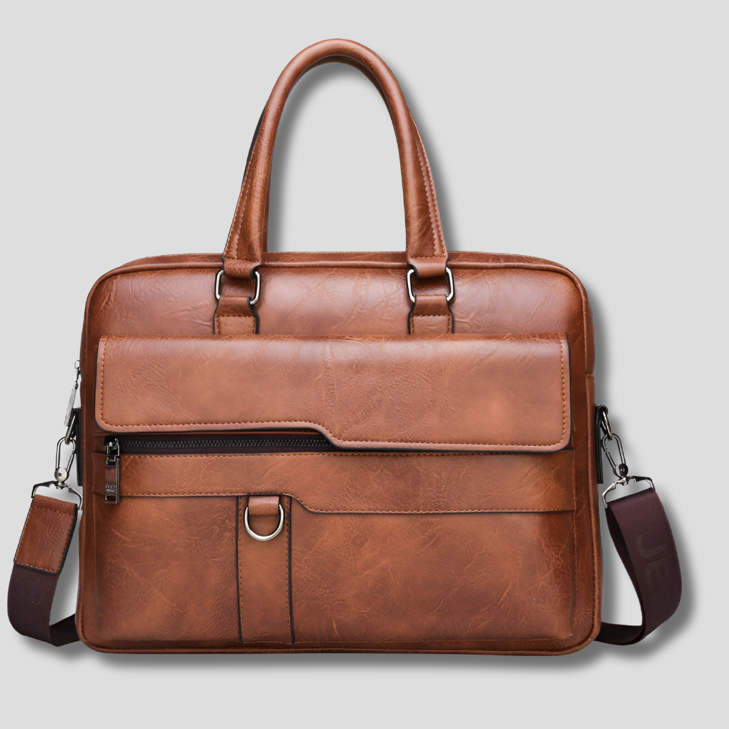 Benedicto – Elegante borsa a tracolla in pelle da uomo