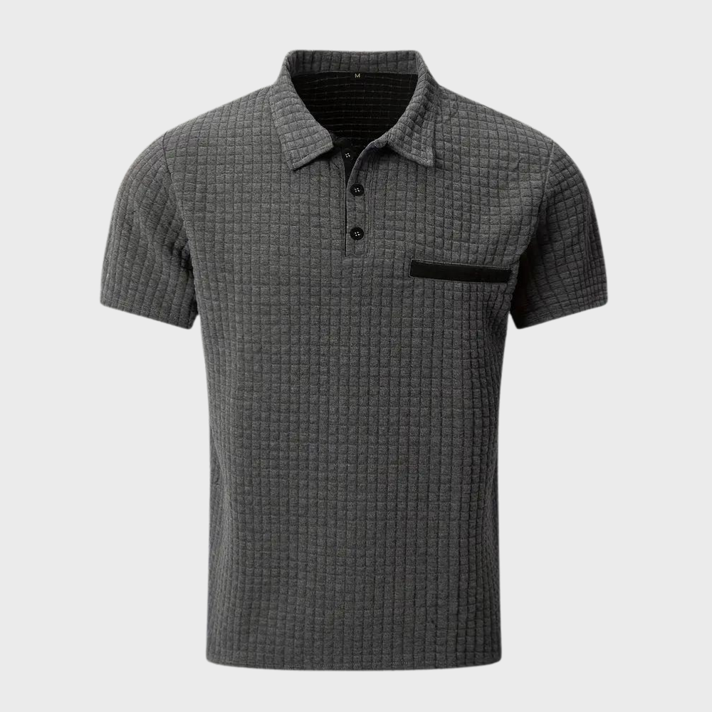 Polo slim fit in cotone da uomo