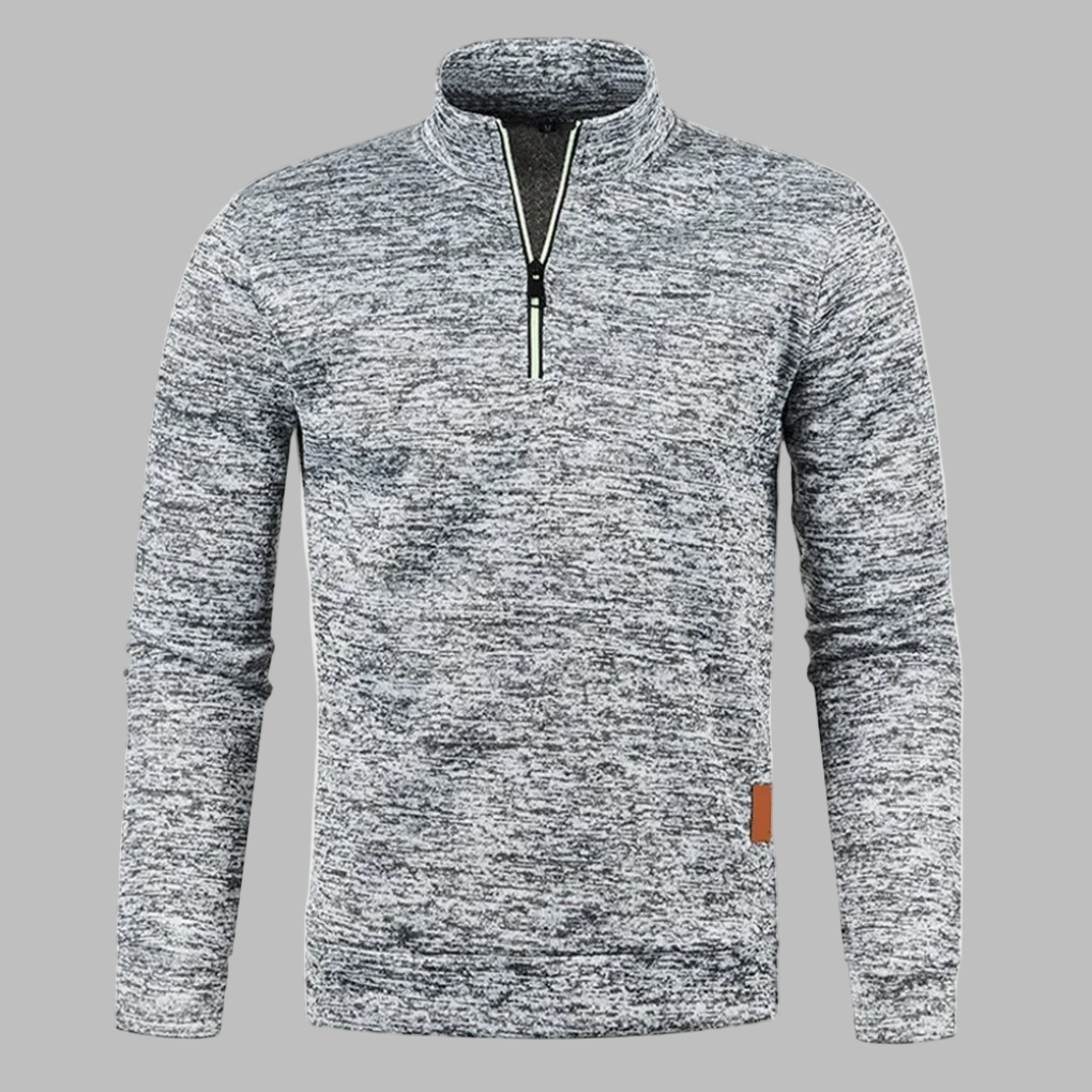 Maglione Estivo da Uomo con Zip
