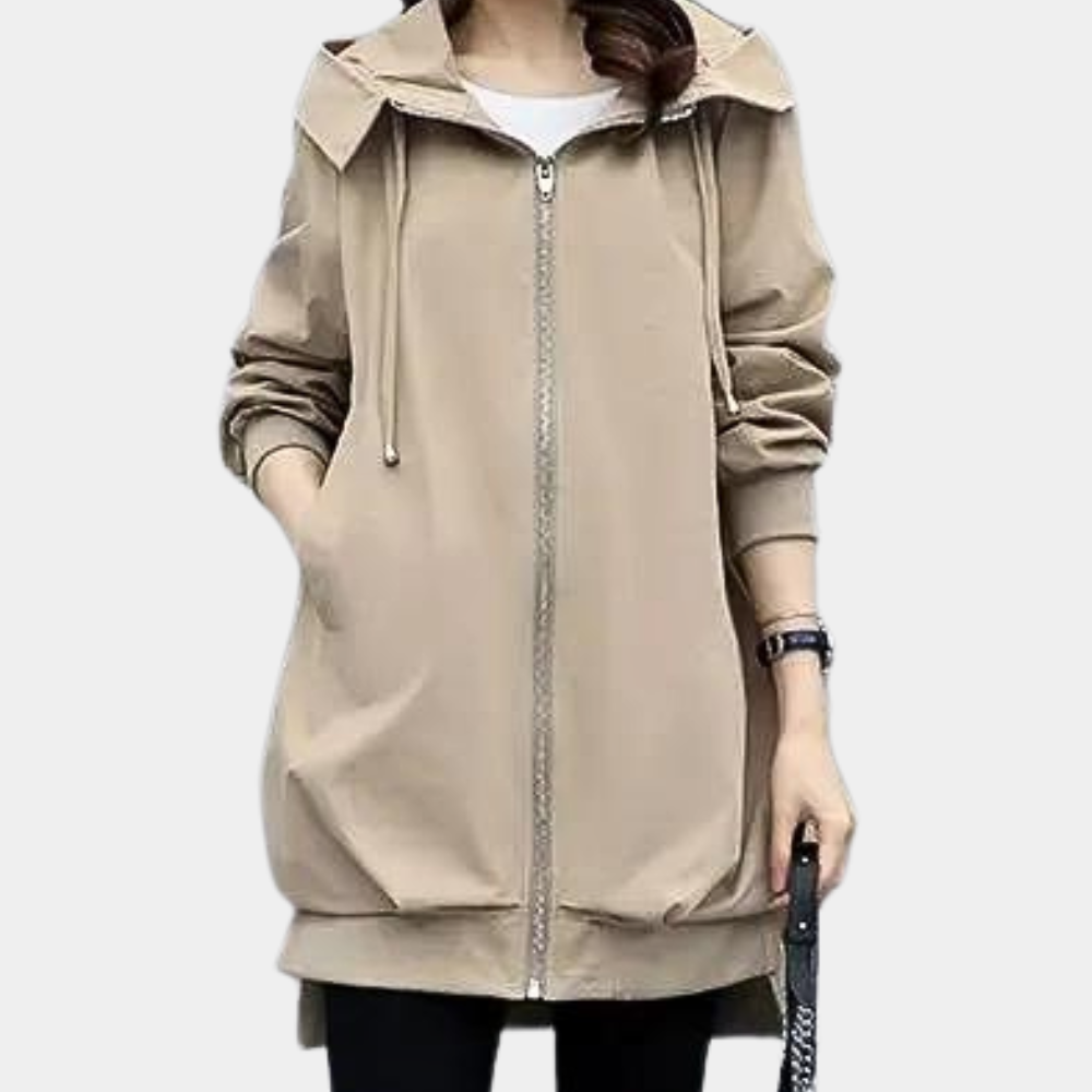 UrbanShield - giacca intermedia da donna con cappuccio.