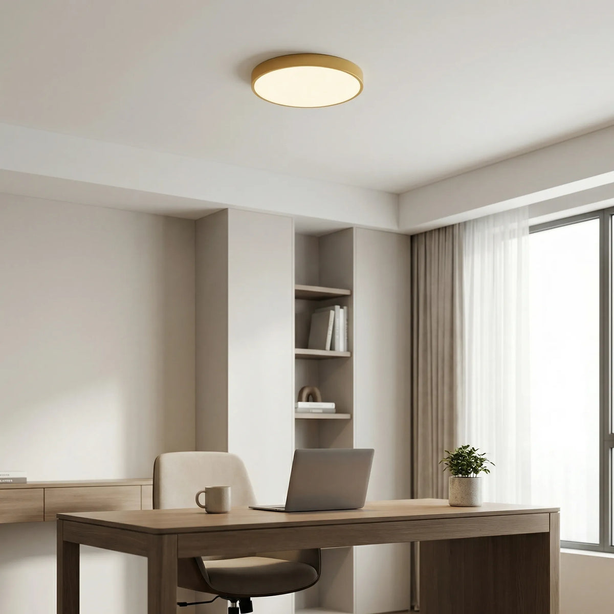 Luce a Soffitto LED Rotonda Montaggio Flush