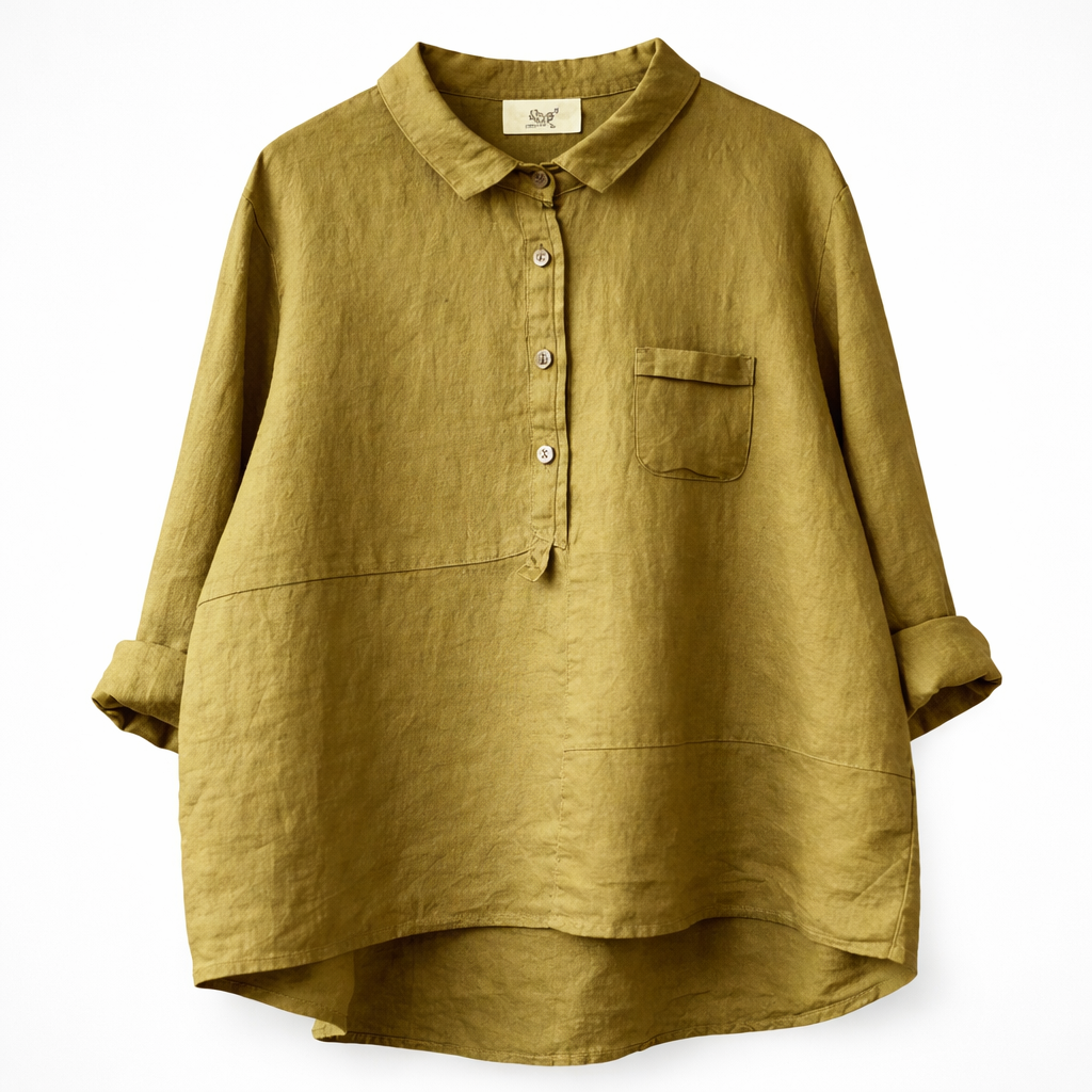 Blusa Elegante a Lunga Manica per Donne