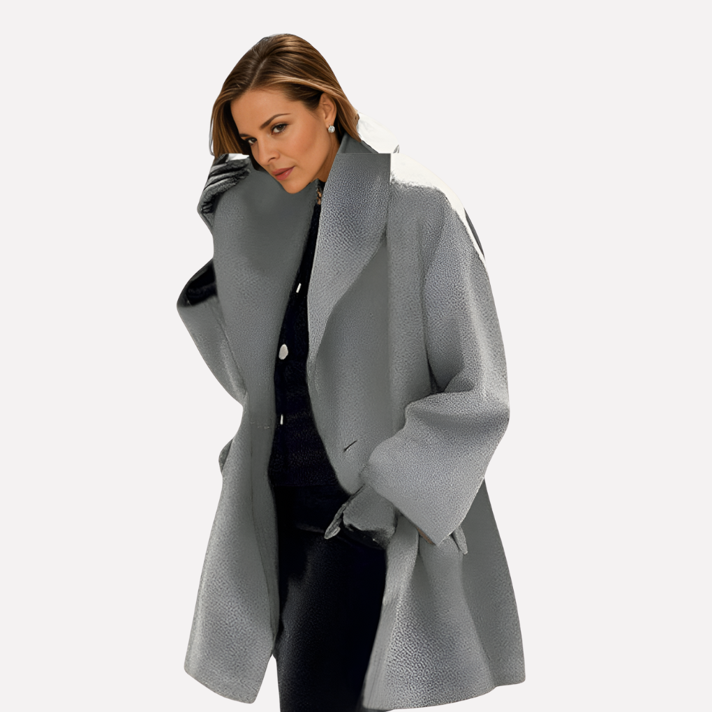 Giacca con collo ampio da donna