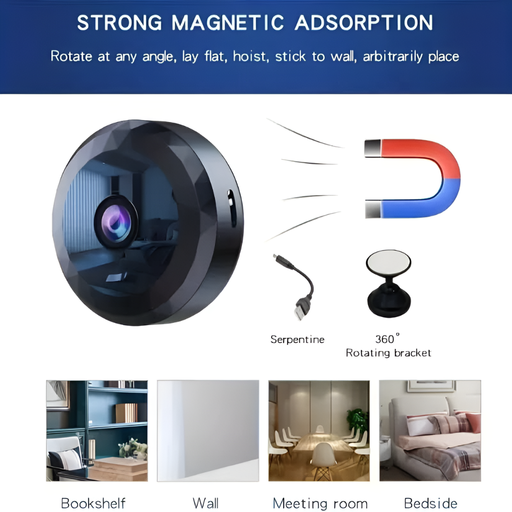 Mini videocamera wireless 1080p