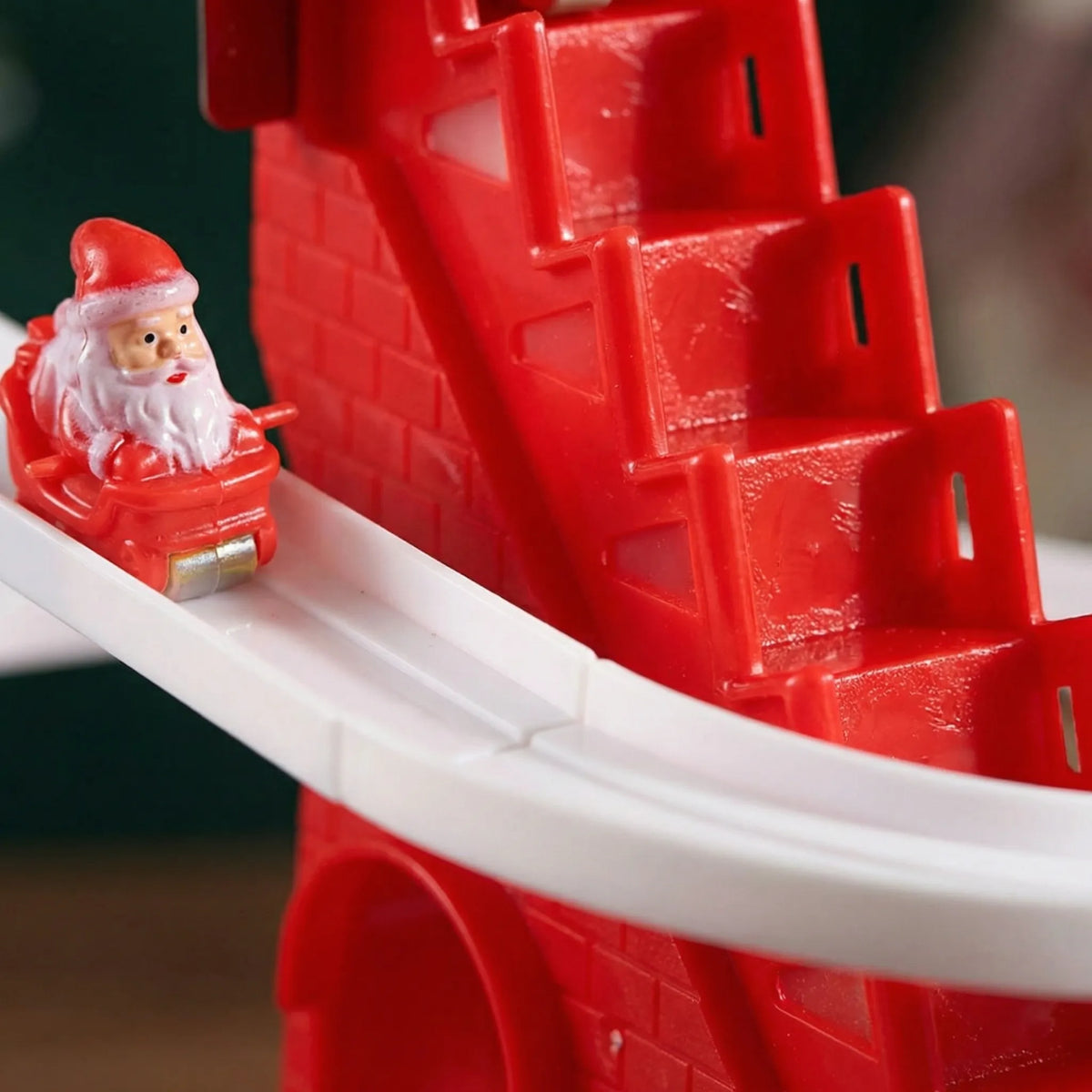 Set di Pista Motorizzato di Babbo Natale