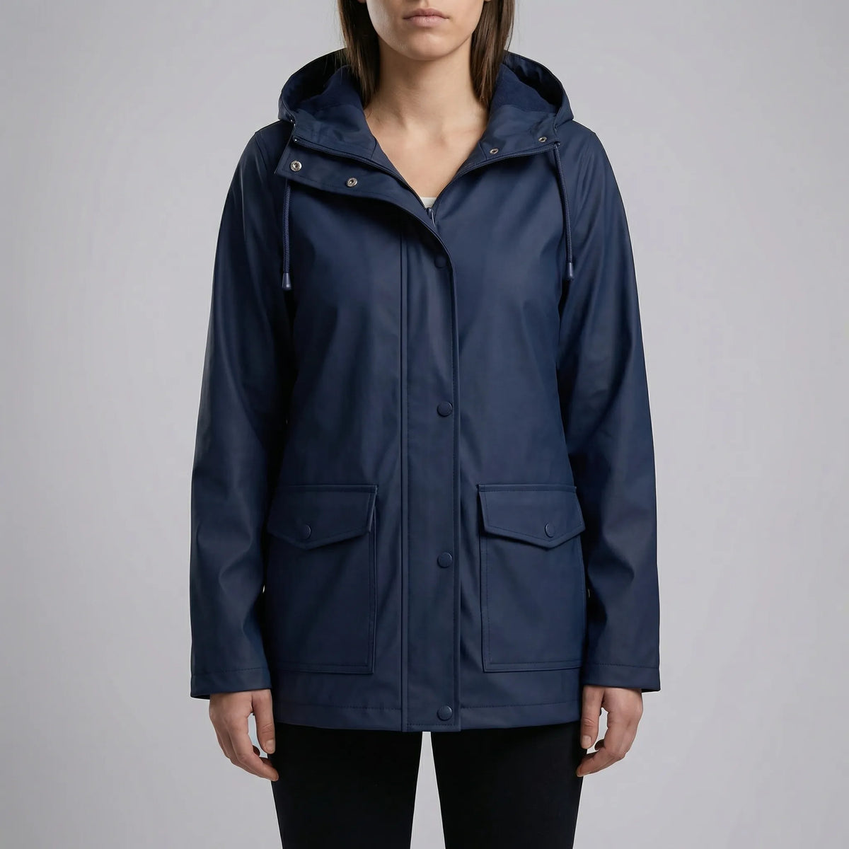 Giacca Outdoor Donna con Cappuccio Idrorepellente