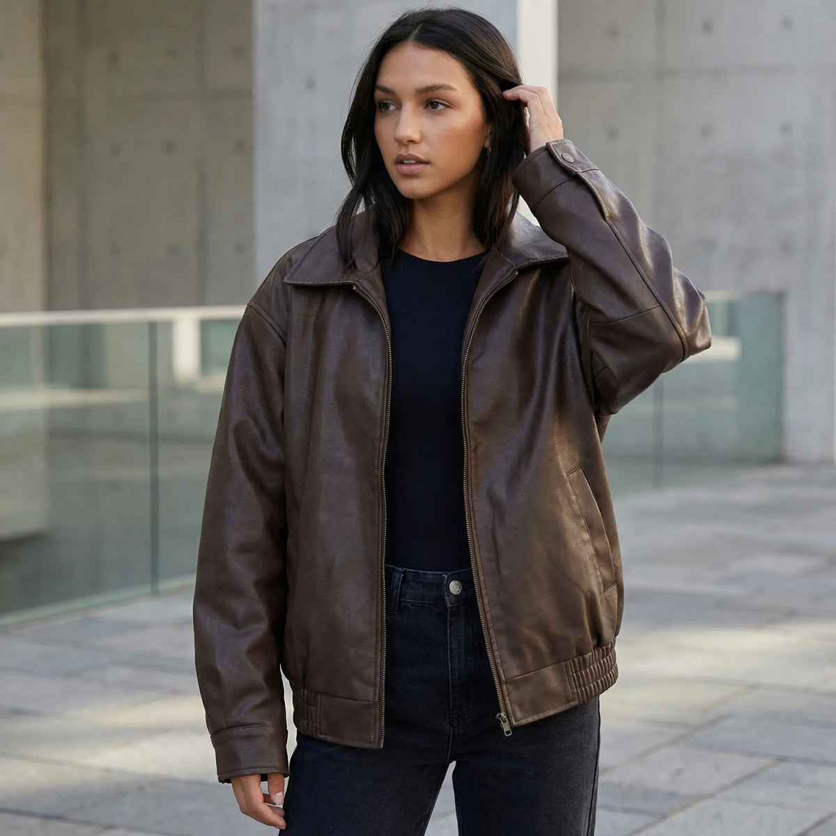 Giacca Donna Oversize Aperta