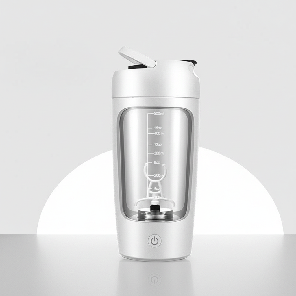 Shaker elettrico per frullati e proteine in Tritan