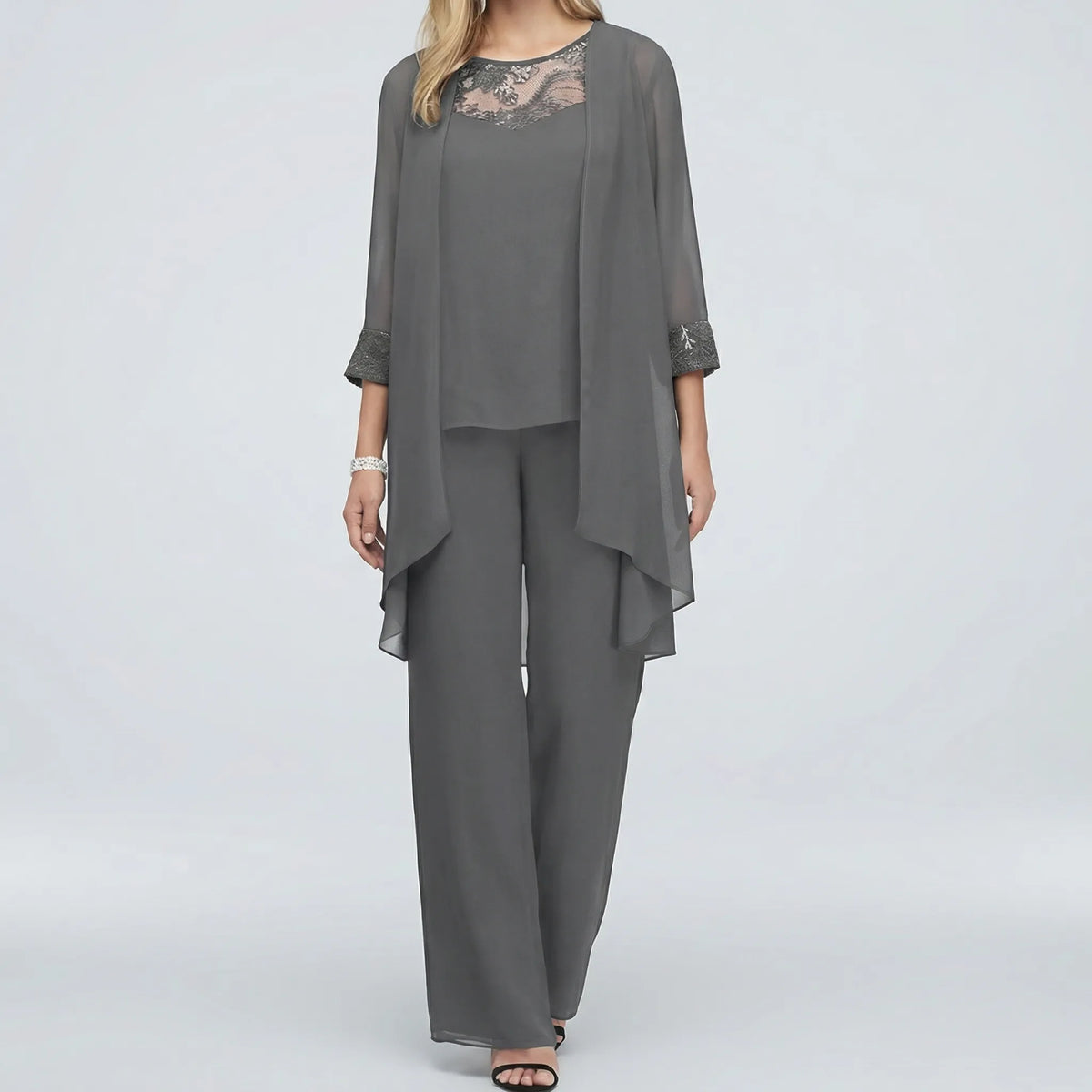 Set in Pizzo a 3 Pezzi per Donne