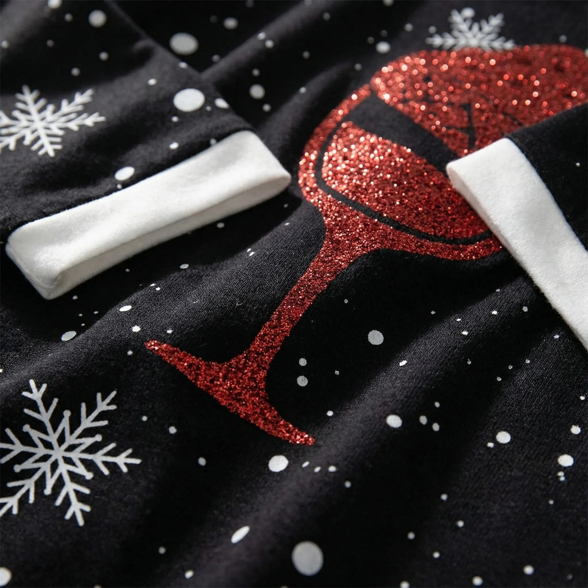Abito Sweatshirt Festivo a Manica Lunga