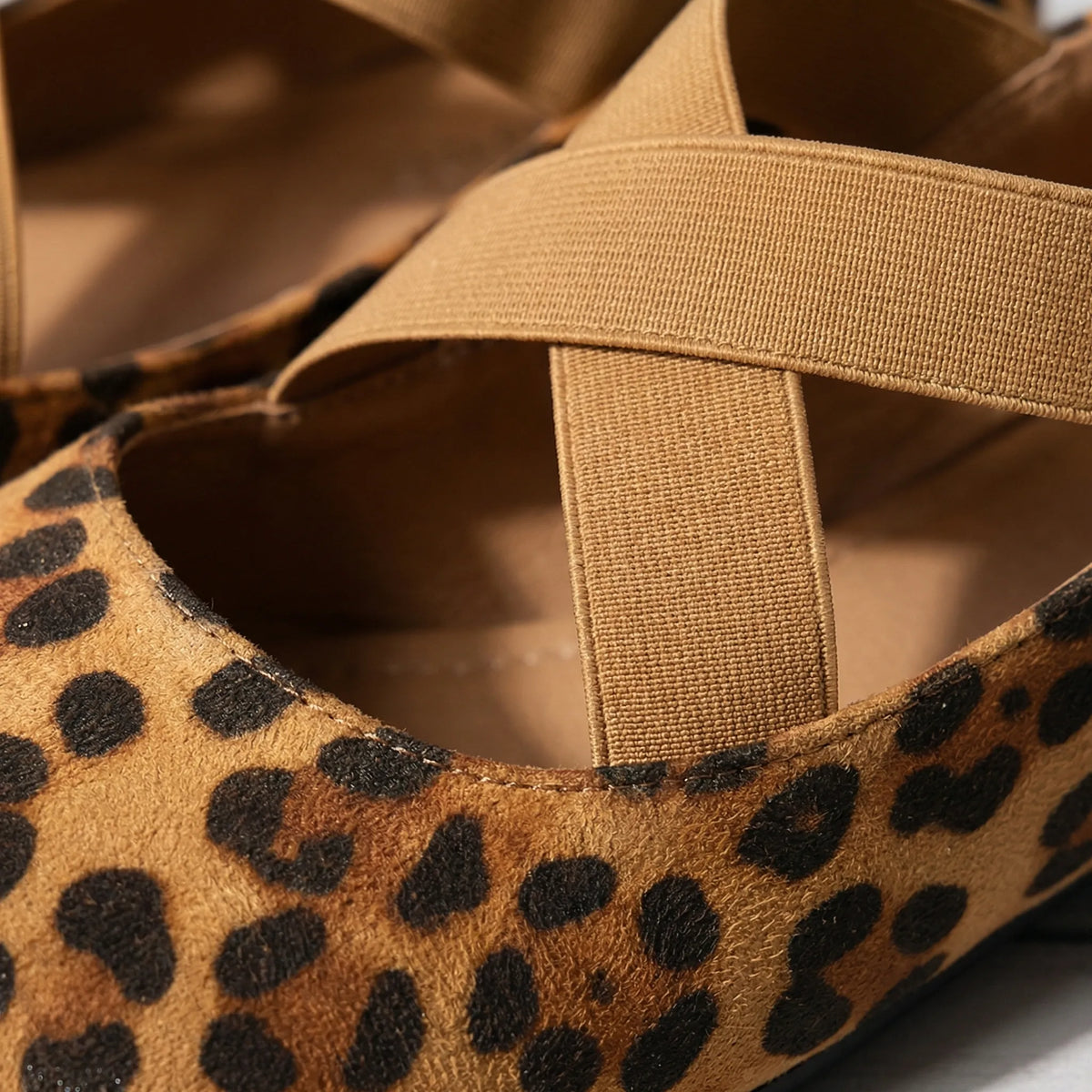 Ballet Flat Slip-On con Cintura Elastica
