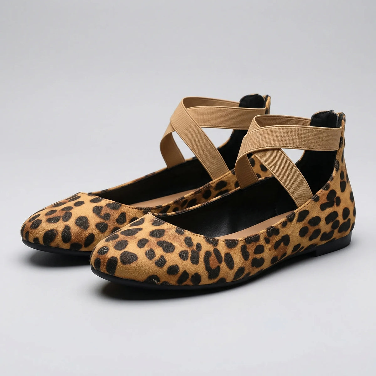 Ballet Flat Slip-On con Cintura Elastica