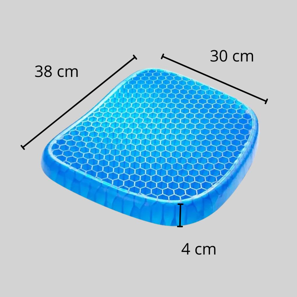 Cuscino per Sedile in Gel – Distribuzione della Pressione Migliorata