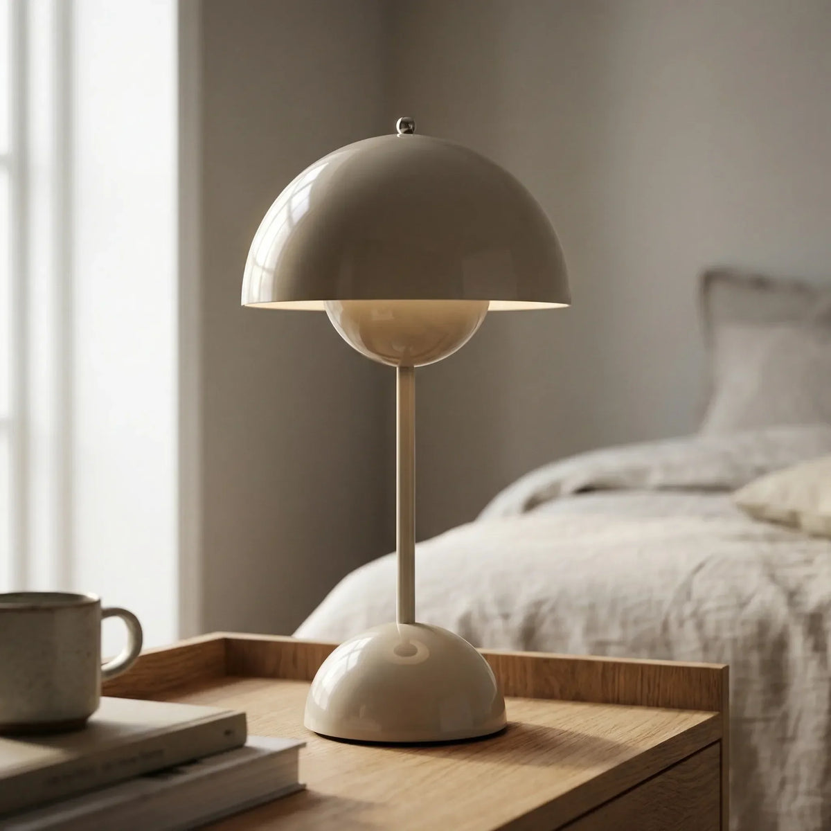 Lampada da Tavolo Touch Attivata a Cupola