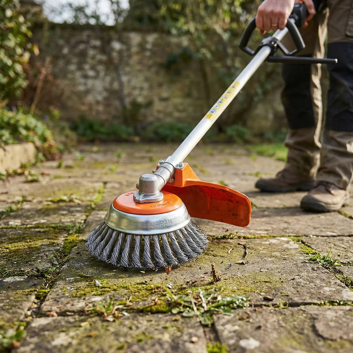 Testina Trimmer a Spazzola Metallica Heavy-Duty