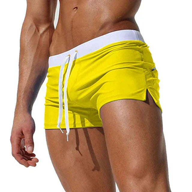 Pantaloncini da bagno ad asciugatura rapida da uomo