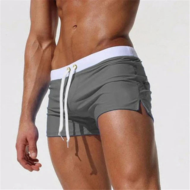 Pantaloncini da bagno ad asciugatura rapida da uomo