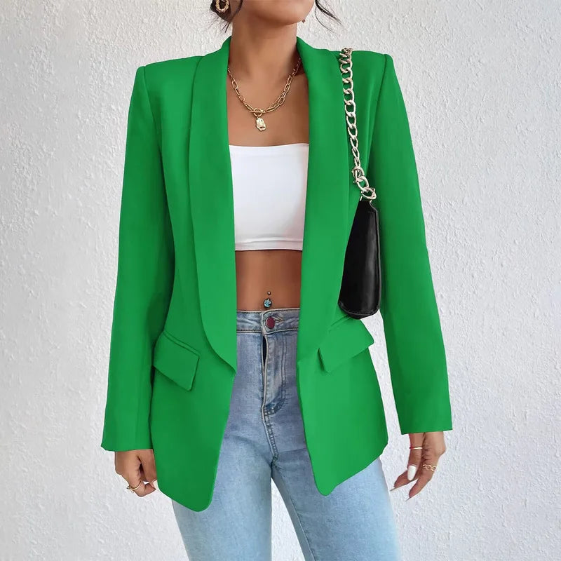 Athena – Blazer monopetto foderato da donna