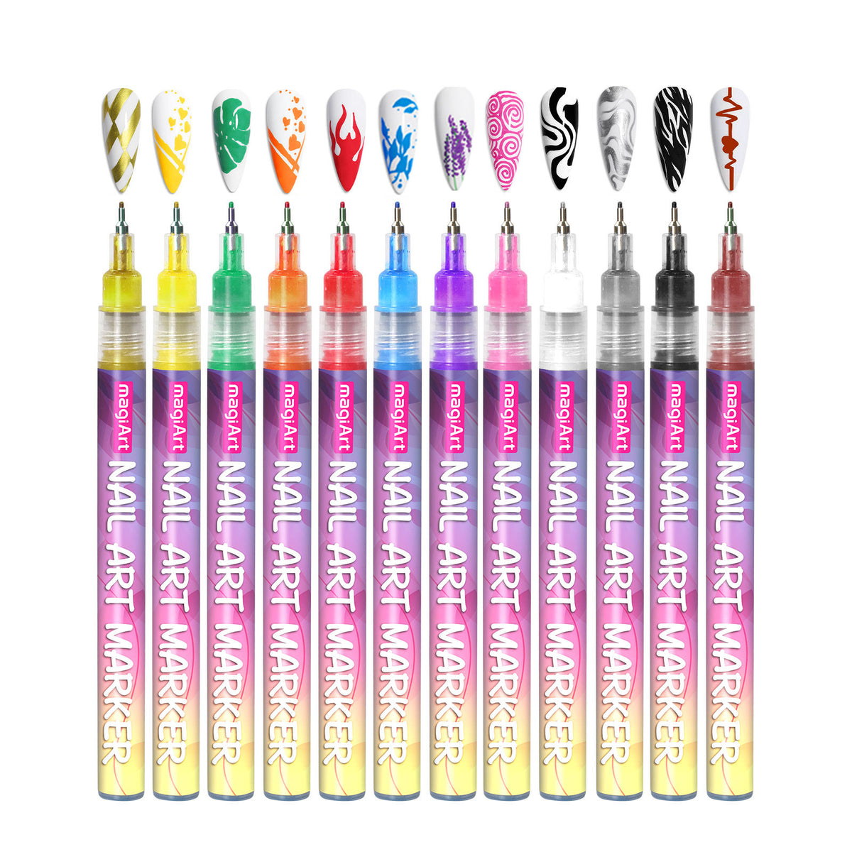 Set di Penne per Nail Art MagicMilo