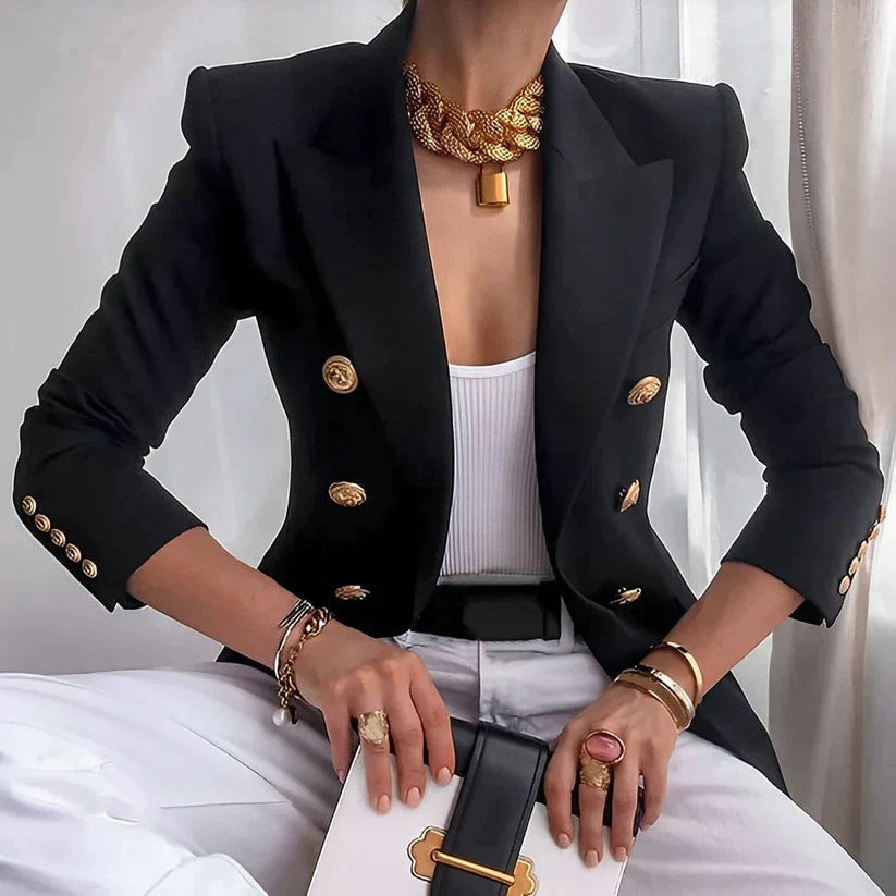 Blazer sartoriale di ispirazione vintage da donna
