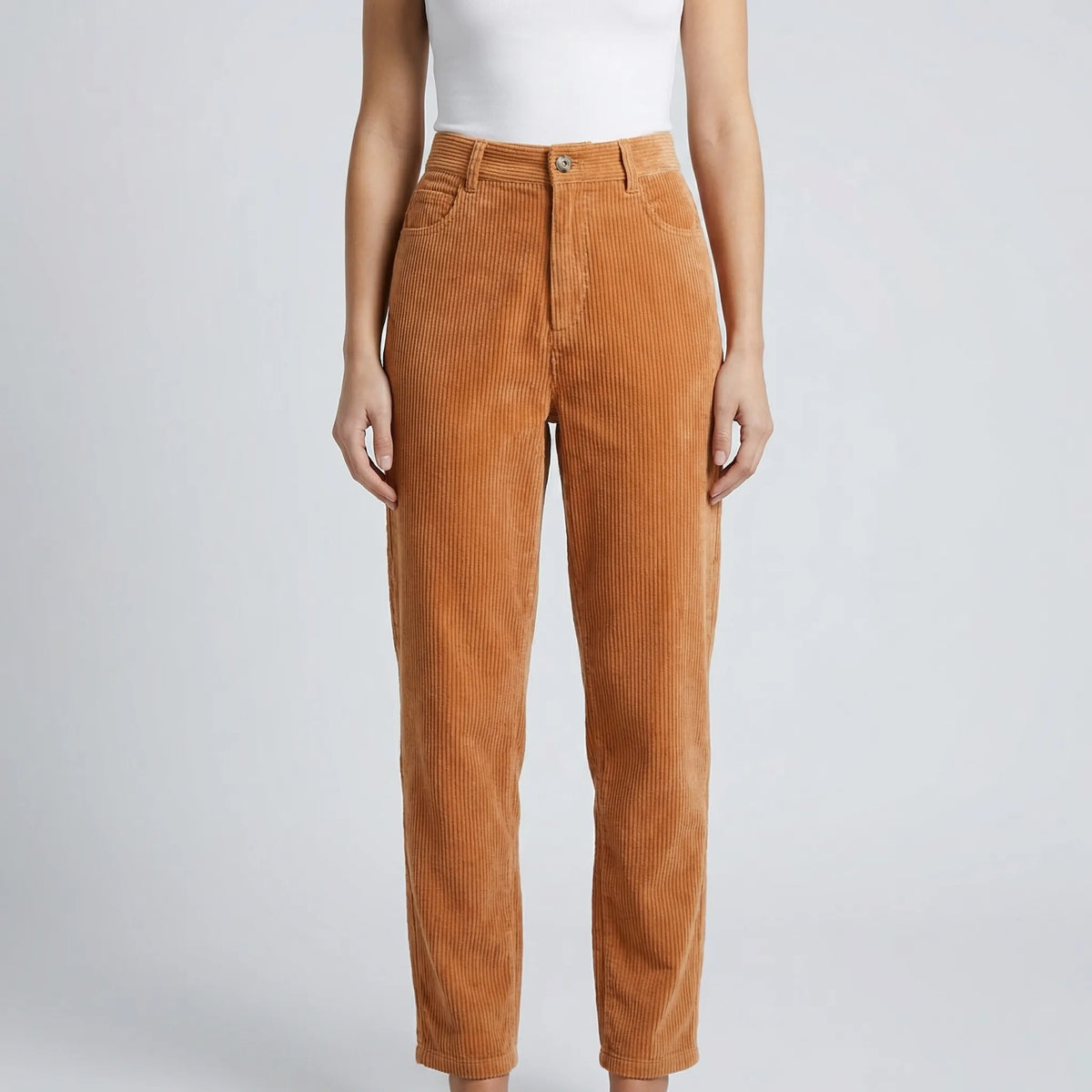 Pantaloni in Cordura a Gamba Dritta Alta