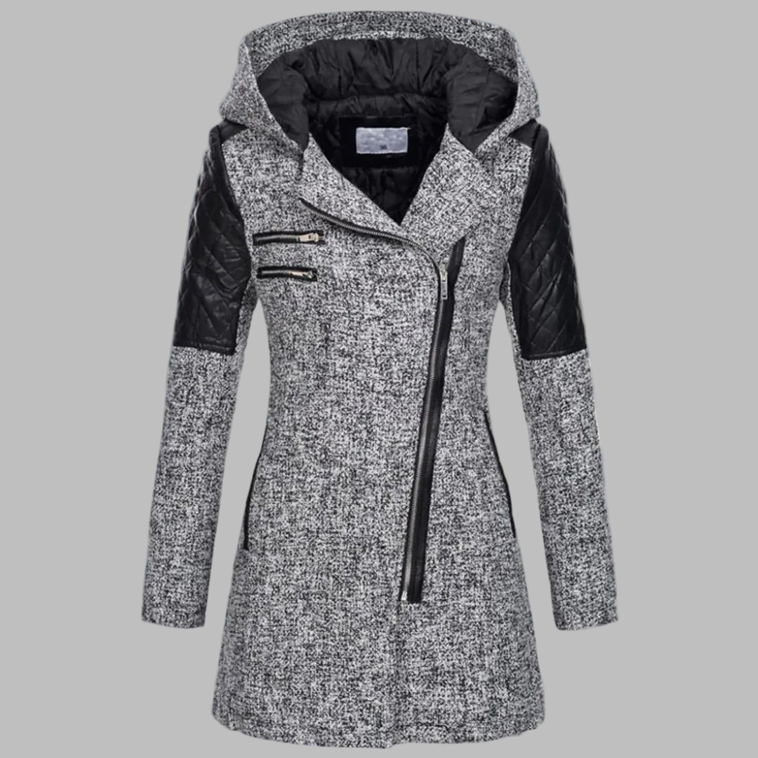 Cappotto Invernale Lungo con Cappuccio per Donne