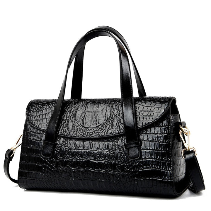 Cleofe – Borsa in pelle con tracolla da donna