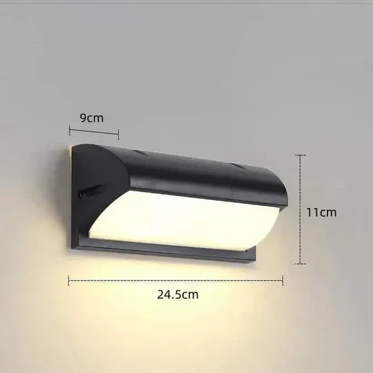 Applique LED da esterno con sensore di movimento