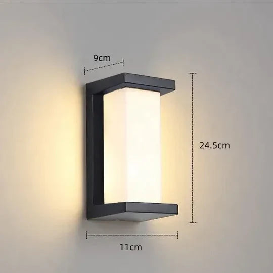 Applique LED da esterno con sensore di movimento