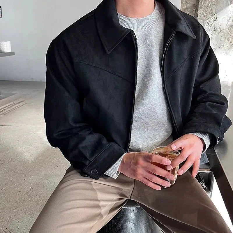 Lucas – Giacca leggera con revers da uomo