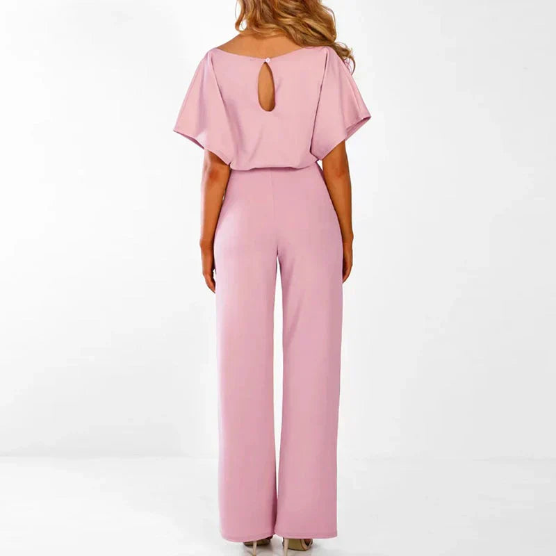 Bertha – Tuta intera elegante con vita segnata da donna
