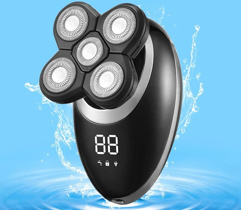 AquaTrim – Regolabarba multifunzione impermeabile senza filo da uomo
