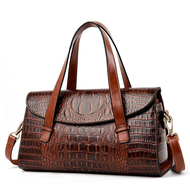 Cleofe – Borsa in pelle con tracolla da donna