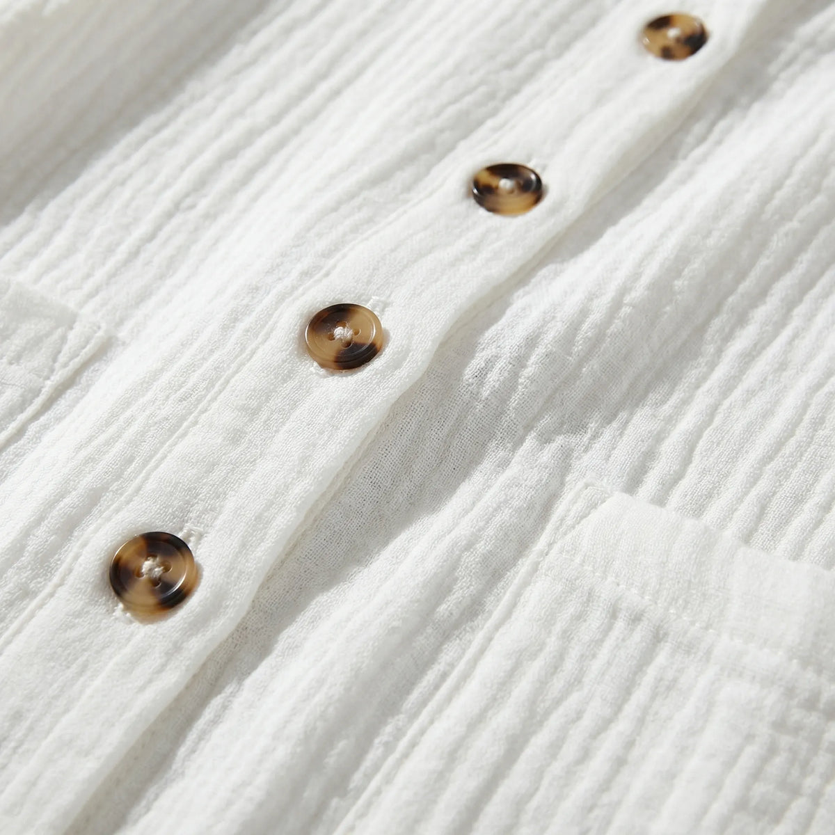 Abito Camicia Midi con Bottoni Fronte